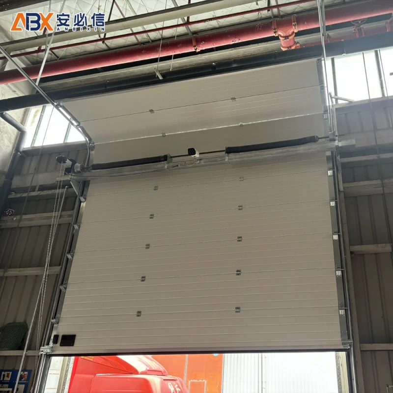 阿拉尔铝板滑升门